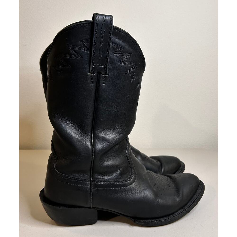 Ariat Men's Sedona Black Western Ranch Farm Cowboy Boots Size 9.5‎ EE (Wide) - Picture 5 of 15